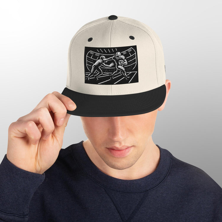 Dollar Hustle football stiff arm snapback
