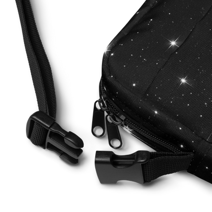 Space Football Crossbody Utility Bag